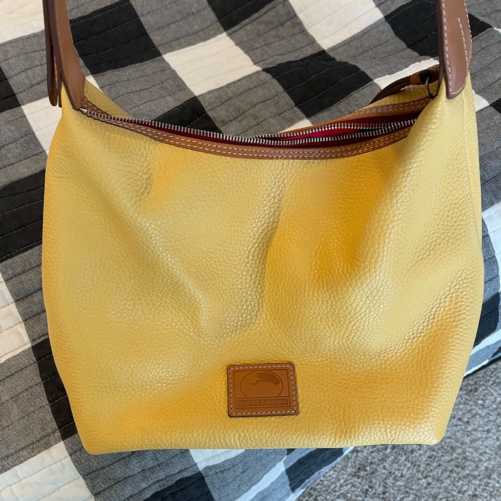 Dooney & Bourke mustard purse